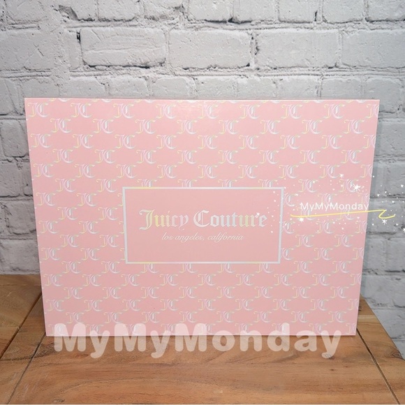 Juicy Couture Free Love Fluffy Tote And Barrel Coin Purse Set - Picture 4 of 4